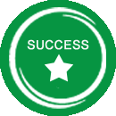 Success badge for success stories at Optimize You Personal Training & Fitness by personal trainer Katie Plunkett